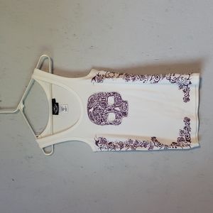 Harley-Davidson Tank Top Women's White Size Large